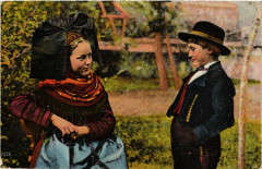 Elsassische Dorfjugend - Folklore - Types