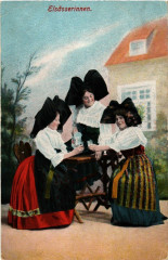 Elsasserinnen - Alsaciennes - Folklore - Types