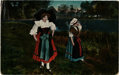 Elsasserin - Lothringerin - Types - Folklore