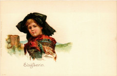 Elsasserin - Litho - Folklore - Type