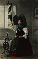 Elsasserin - Alsacienne - Folklore - Type