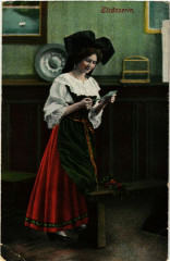 Elsasserin - Alsacienne - Folklore - Type