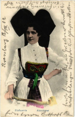 Elsasserin - Alsacienne - Folklore - Type
