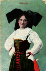 Elsasserin - Alsacienne - Folklore - Type