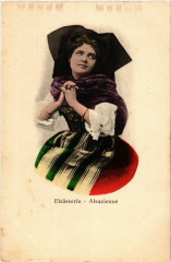 Elsasserin - Alsacienne - Folklore - Type