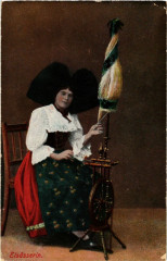 Elsasserin - Alsacienne - Folklore - Type