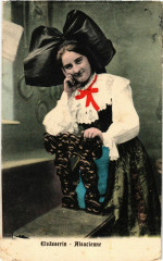 Elsasserin - Alsacienne - Folklore - Type