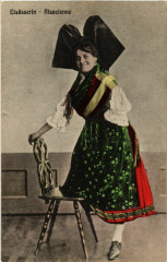 Elsasserin - Alsacienne - Folklore - Type