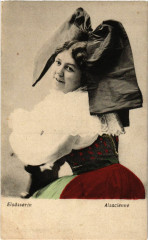 Elsasserin - Alsacienne - Folklore - Type