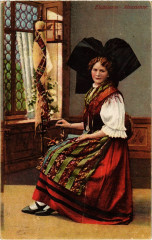 Elsasserin - Alsacienne - Folklore - Type