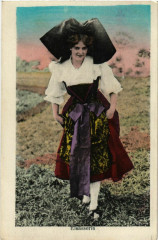 Elsasserin - Alsacienne - Folklore - Type