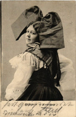 Elsasserin - Alsacienne - Folklore - Type