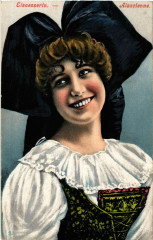 Elsasserin - Alsacienne - Folklore - Type