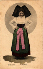 Elsasserin - Alsacienne - Folklore - Type
