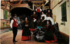 Elsasser Trachten - Types - Folklore