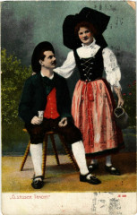 Elsasser Tracht - Folklore - Types