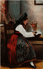 Elsasser Tracht - Folklore - Type