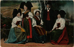 Elsass-Lothringische Trachten - Folklore - Types