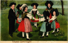 Elsass-Lothringen - Folklore - Types
