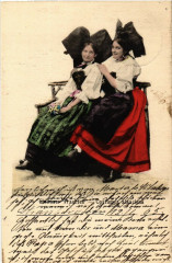 Costumes Alsaciens - Elsasser Trachten - Folklore - Types