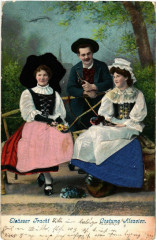 Costume Alsacien - Elsasser Tracht - Folklore - Types