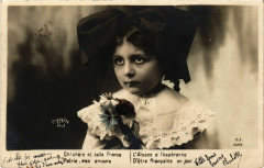Chere et belle france L'Alsace a l'esperance Folklore Type
