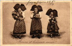 Bonne et Heureuse Année - Types - Folklore
