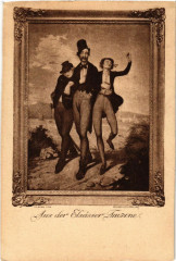 Aus der Elsasser Taverne - Folklore - Types