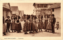 Aus dem Elsass - Trachten - Folklore - Types
