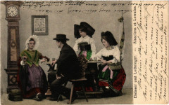 Alsaciens et Lorrains - Elsasser und Lothringer - Folklore