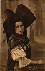Alsacienne - Elsasserin - Folklore - Type