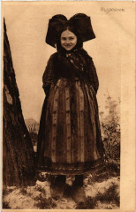 Alsacienne - Elsasserin - Folklore - Type