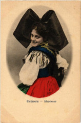 Alsacienne - Elsasserin - Folklore - Type