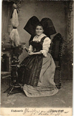 Alsacienne - Elsasserin - Folklore - Type