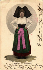 Alsacienne - Elsasserin - Folklore - Type