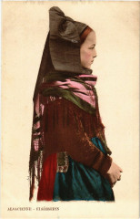 Alsacienne - Elsasserin - Folklore - Type