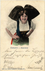 Alsacienne - Elsasserin - Folklore - Type