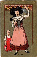 Alsace - Elsass - Folklore - Types