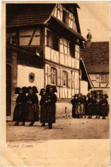 Alsace - Elsass - Folklore - Types
