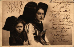 Alsace - Elsass - Folklore - Types