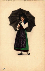 Alsace - Elsass - Folklore - Type -
													67 Bas Rhin
												