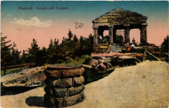 Vogesen. Donon mit Tempel
