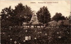 Zabern Rosengarten Lecomte-Denkmal