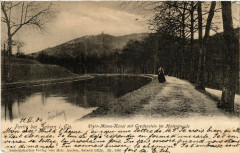 Partie b. Zabern Rhein-Marne-Kanal mit Greifenstein