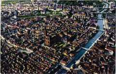 Strassburg Vue prise du Ballon