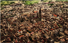 Strassburg Vue générale -
													67 Bas Rhin
												