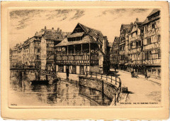 Strassburg Rue du Bain Aux Plantes