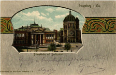Strassburg Peterskirche und Justizpalast