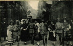 Strassburg L'Entrée des Troupes