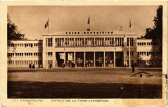 Strassburg Entrée de la Foire-Exposition